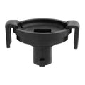 25mm Nylon Transmission Oil Level Drain Plug with Gasket, Black