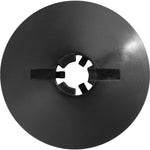 10mmx8mm Black Nylon Wheel House Liner Retainer, 30mm Head