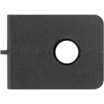M6 Black Nylon Bumper Pipe Shield U-Nut, Panel 3mmMax.