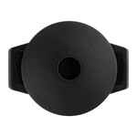 11mmx22mm Black Nylon Push-Type Radiator Upper Insulator Retainer, 30mm Head