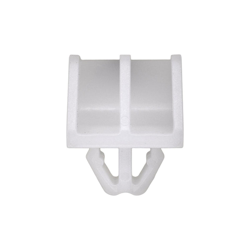 9mmx18mm White Nylon Rocker Panel Clip