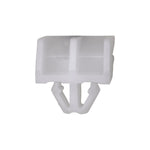 9mmx18mm White Nylon Rocker Panel Molding Clip