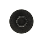 M4.2-1.41x22mm Hex Tapping Screw, 13mm Washer, Black