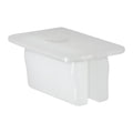M4.2 White Nylon Bumper Grommet, 14mmx28mm Head