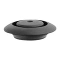 20mm Black Nylon Hole Plug Door, 29mm Head, 8.5mm Overall Height