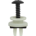 M5x20mm Nylon Tail Lamp Screw & Grommet, 8.5mm Hole, 15mm Head