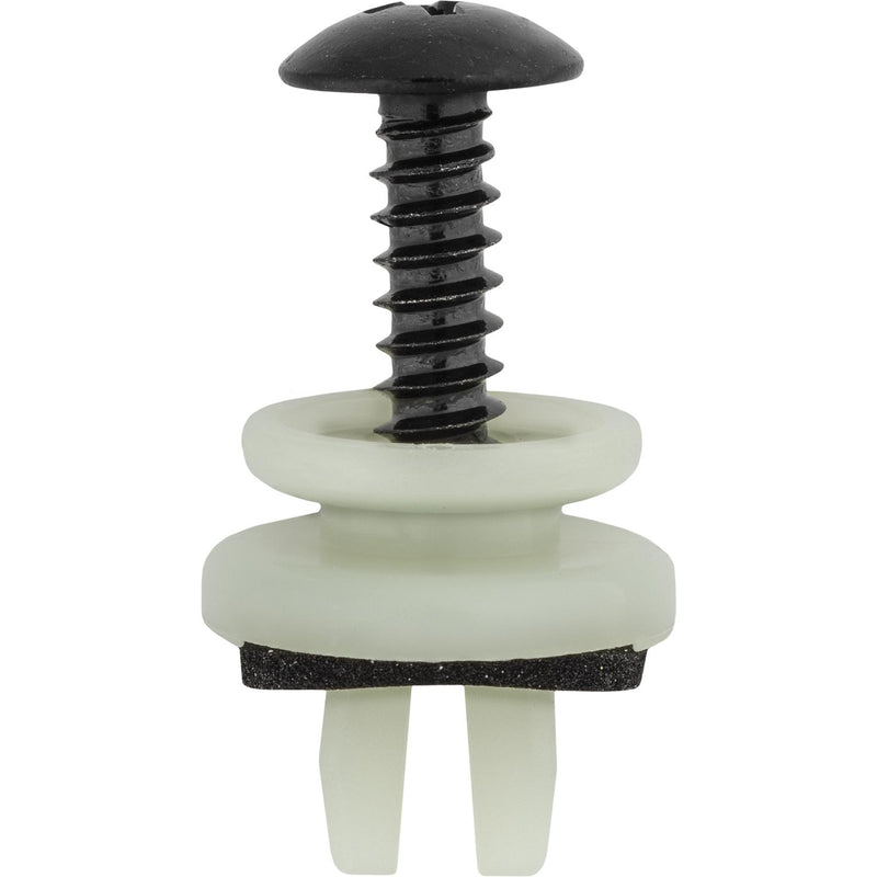 M5x20mm Nylon Tail Lamp Screw & Grommet, 8.5mm Hole, 15mm Head