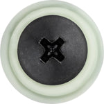 M5x20mm Nylon Tail Lamp Screw & Grommet, 8.5mm Hole, 15mm Head