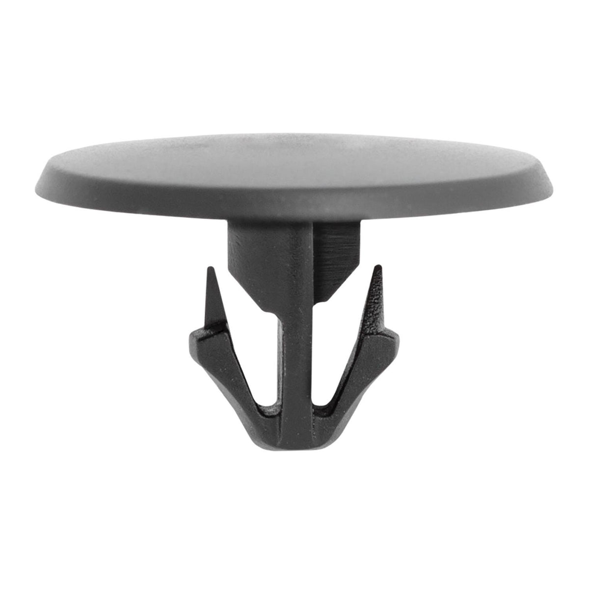 6mmx10mm Black Nylon Undercover Retainer, 20mm Head