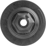 M4.8-1.61 Black Nylon Fender Liner, Apron, Under Cover Hex Nut