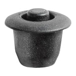7mmx6mm Black Rubber Hole Plug Trunk Lid, 10mm Head