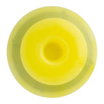 9.6mmx19mm Yellow Nylon Molding Retainer Rocker, 18mm Head