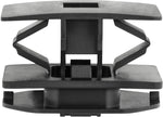 Black Nylon Molding Clip Rocker Panel, 22mmx30mm Head