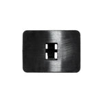 Black Nylon Molding Clip Rocker Panel, 22mmx30mm Head