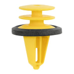 11mmx17mm Yellow Nylon Liftgate Trim Retainer, 22mm Head