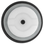 7.5mmx12mmx12.5mm White Nylon Door Sill Plate Retainer with Sealer, 17mm Head