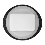 11mm White Nylon Rocker Molding Clip with Sealer, 27mm Head