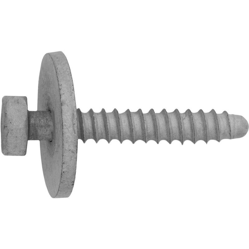 M4.2-1.41x25mm Hex Head Bumper, Fender, Apron Screw, 17mm Washer, Zinc Dacromet