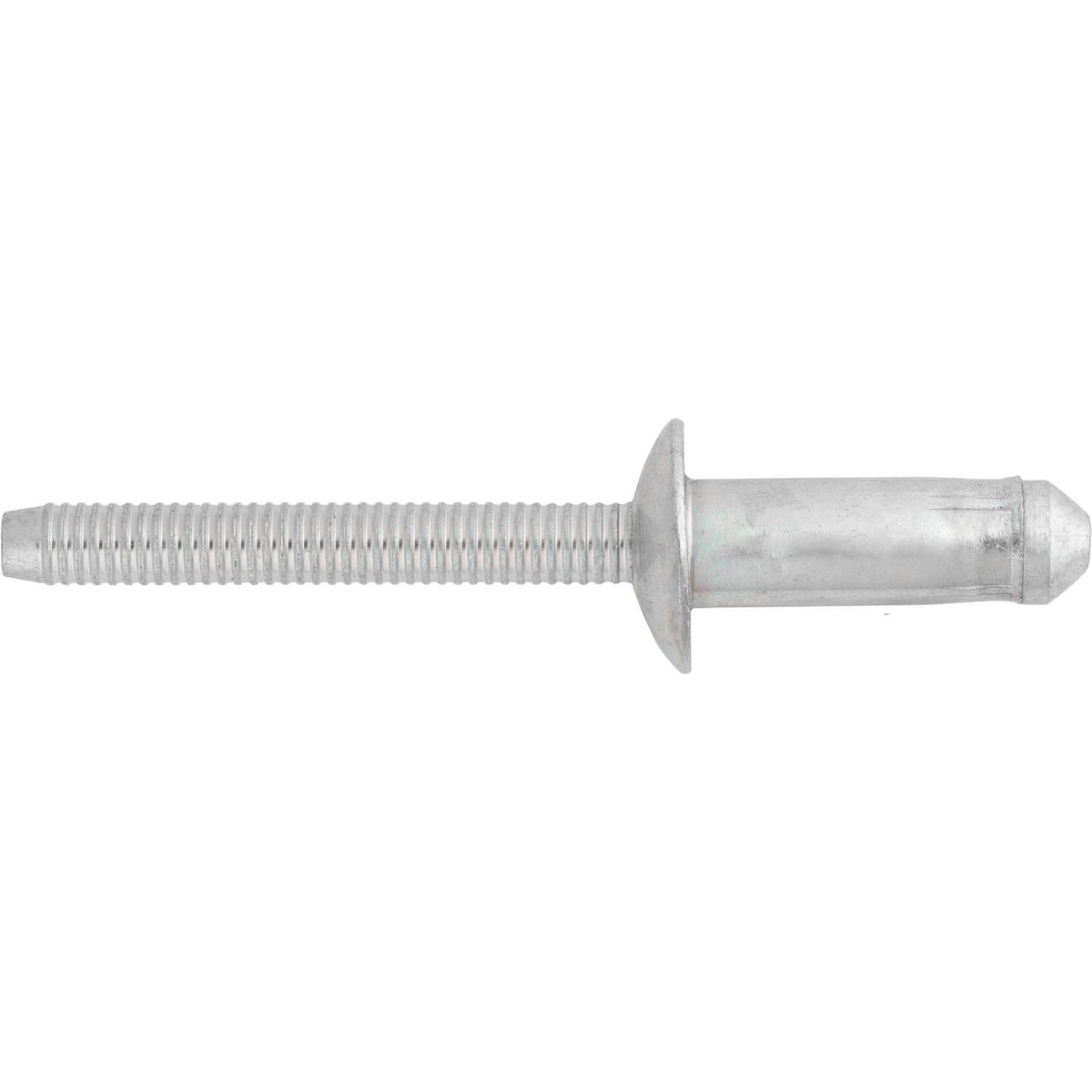 1/4" Blind Rivet Steel Mandrel & Rivet, 0.348" Grip, Zinc