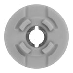 7.3mm Gray Nylon Cowl Grill Grommet, 16mm Head