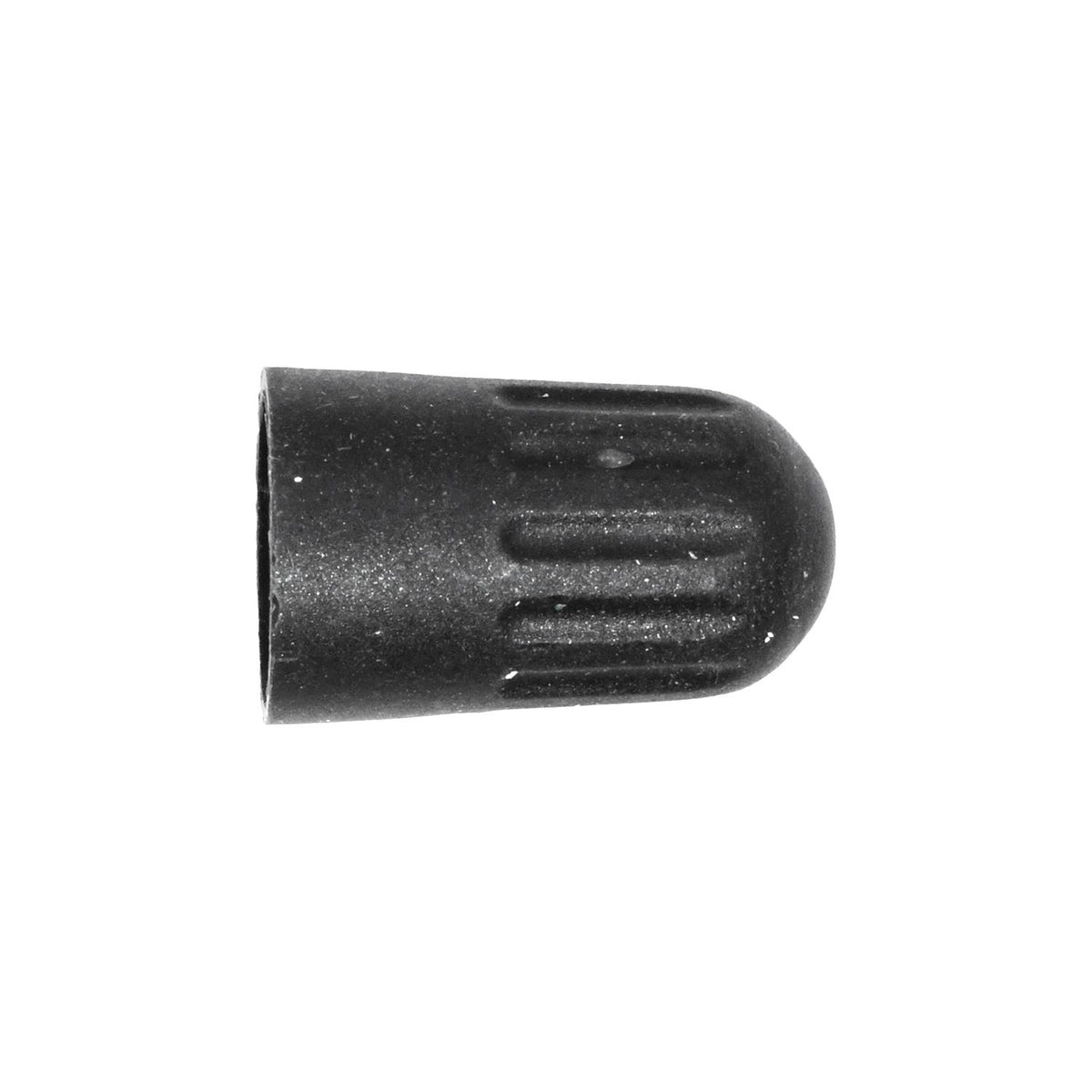 Black Plastic Long Skirted Tpms Valve Stem Cap with Seal