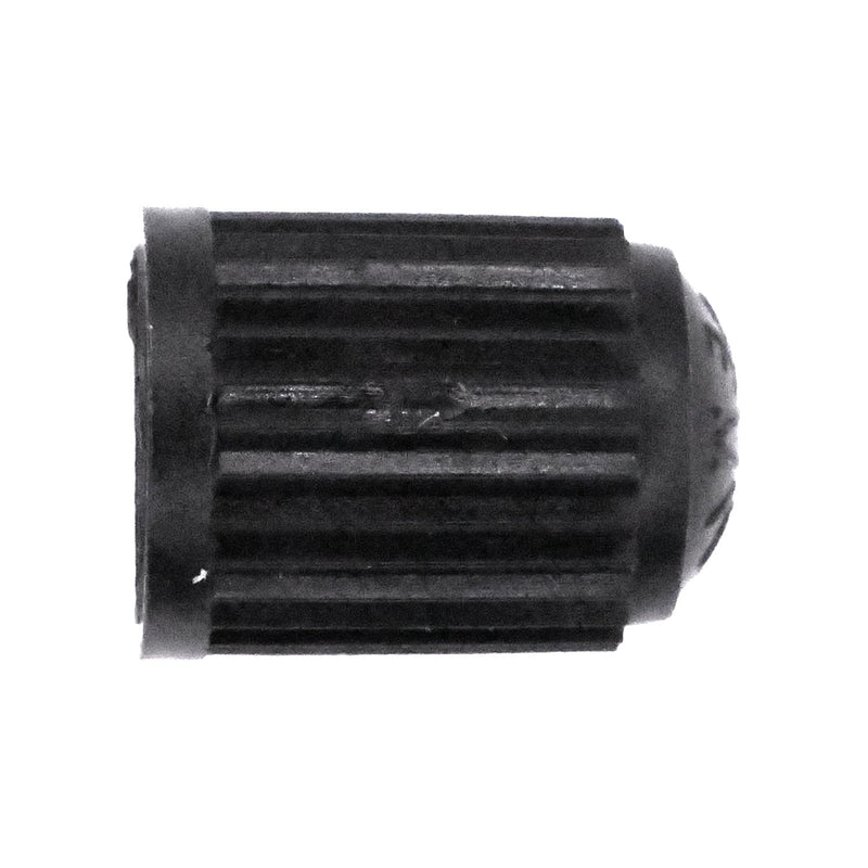 Black Plastic Standard Valve Stem Cap