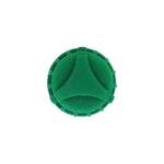 Green Plastic Valve Stem Cap with SeAluminum Nitrogen
