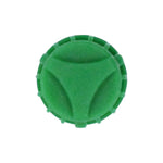 Green Plastic Valve Stem Cap with SeAluminum Nitrogen