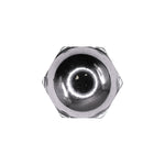 Plastic Valve Stem Cap with O-Ring Seal, Metal