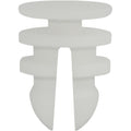 12mmx9.5mm Cowl & Luggage Retainer, 15mm Head, White Nylon