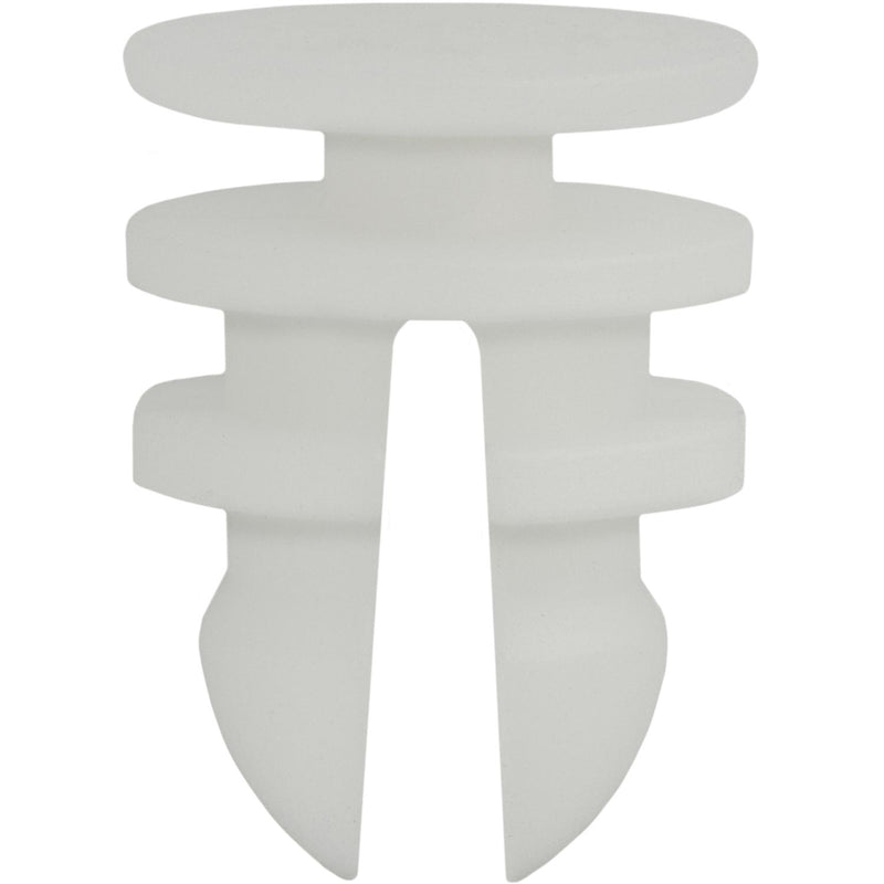 12mmx9.5mm Cowl & Luggage Retainer, 15mm Head, White Nylon