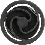 8mmx12mm Door Trim Panel Retainer, 16mm Head, Black & White Nylon