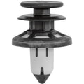 8.75mmx18.5mm Black & White Nylon Door Panel Retainer with Sealer, 22mm Head