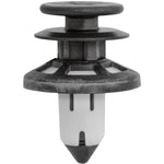 8.75mmx18.5mm Black & White Nylon Door Panel Retainer with Sealer, 22mm Head