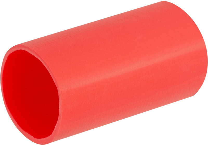 1-1/2" Red Polyolefin Heat Shrink Tube 12-4 Gauge Shrink Ratio, 3/4" Size