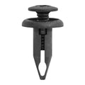 6.3mmx18mm Black Nylon Push-Type Cowl Vent Retainer, 14mm Head