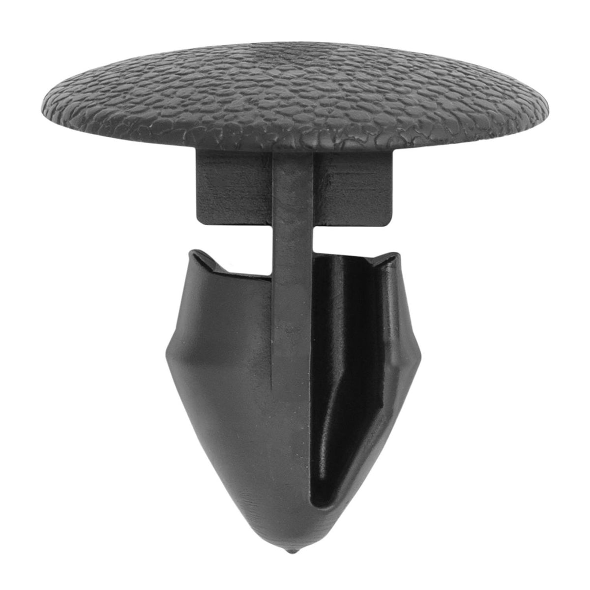 10mmx18mm Black Nylon Retaining Clip Interior Trim Panel, 20mm Head