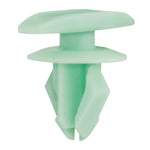 5mmx8mm Green Nylon Weatherstrip Retainer, 9.5mm Head