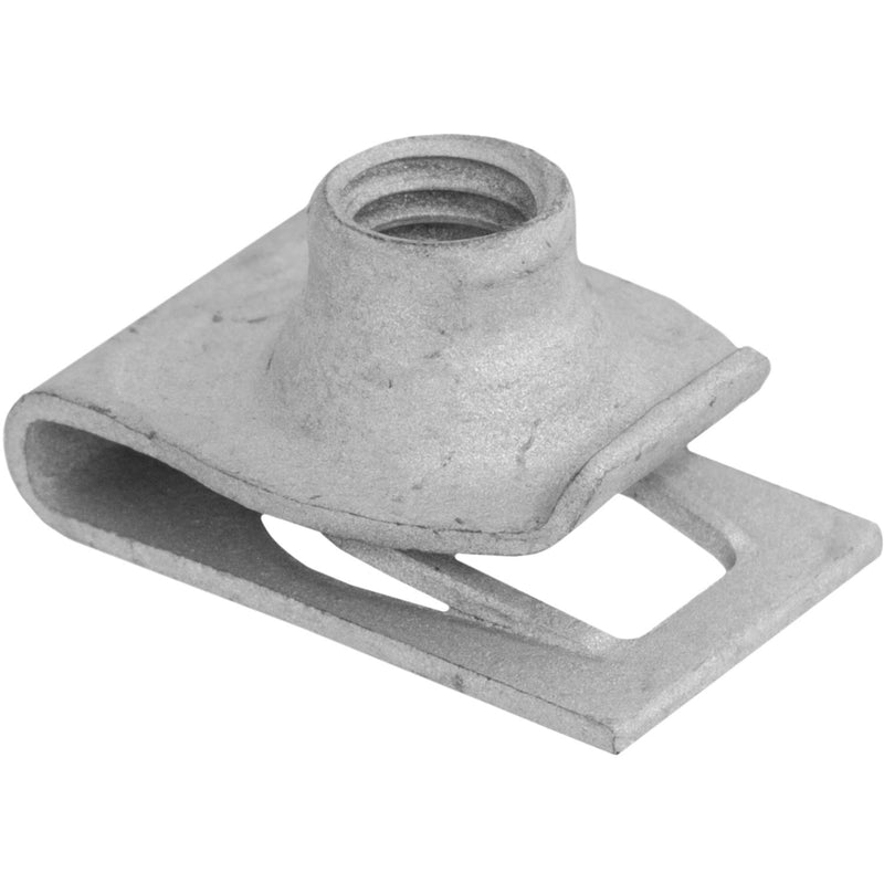 M6-1.0 Zinc Organic U-Nut, Panel 1.8mm-2.2mm