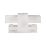 M5x24.5mm White Nylon Wheel & Body Side Molding Clip