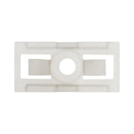 M5x24.5mm White Nylon Wheel & Body Side Molding Clip