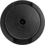 9mmx22mm Black Nylon Push-Type Bumper Pillar & Door Molding Retainer, 20mm Head