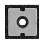 11mmx9.5mm Gray Nylon Molding Clip Wheel Arch with Sealer, 13mmx13mm Head