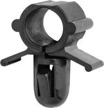8mm Black Nylon Hood Release Cable Clip, 19.7mm Overall Height