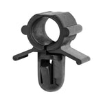 8mm Black Nylon Hood Release Cable Clip, 19.7mm Overall Height