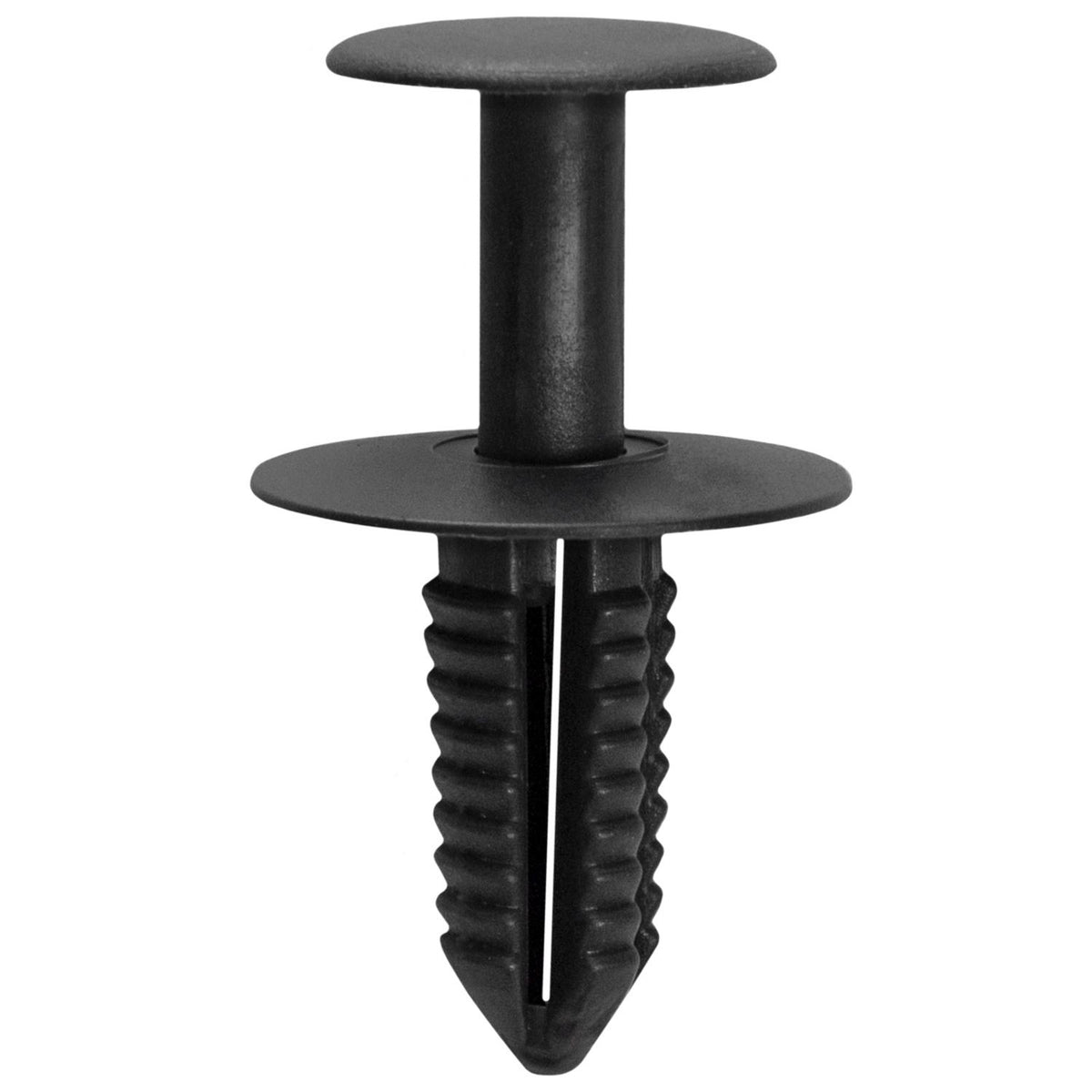 8.5mmx21mm Gray Nylon Push-Type Interior Trim Retainer, 20mm Head