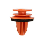 9.3mmx13mm Orange Nylon Door Trim Panel Retainer, 17mm Head
