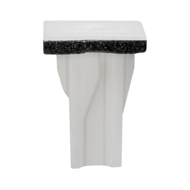 M4.2 White Nylon Door Panel Grommet, 15mmx15mm Head
