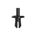 8mmx15mm Black Nylon Push-Type Mud Guard Retainer, 19mm Head