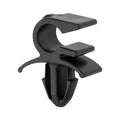 6mmx11mm Black Nylon Cable Clip, 8mmx17mm Head